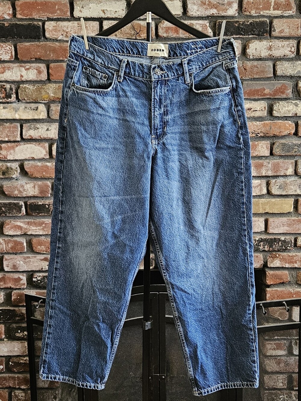 Boden High Rise Tapered Jeans